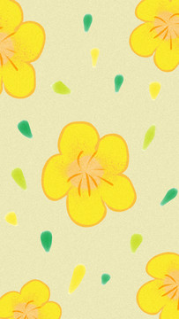 清新小黃花