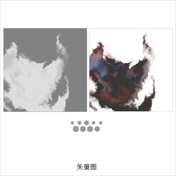 新中式鏤空圖案
