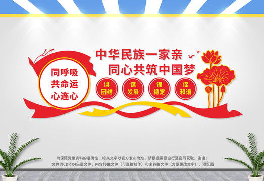 民族團結(jié)標語