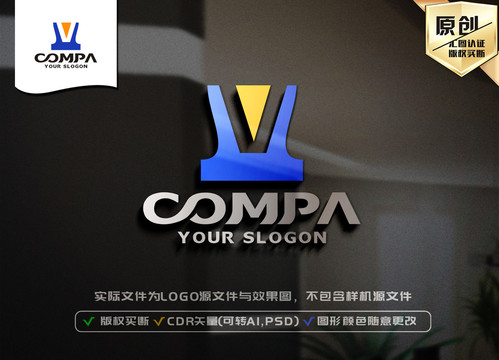 V字母LOGO