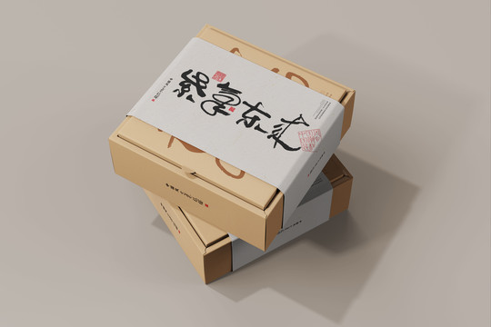 牛皮紙飛機(jī)盒樣機(jī)
