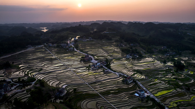 南川盐井梯田