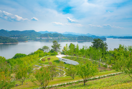 千島湖植物園園內(nèi)景