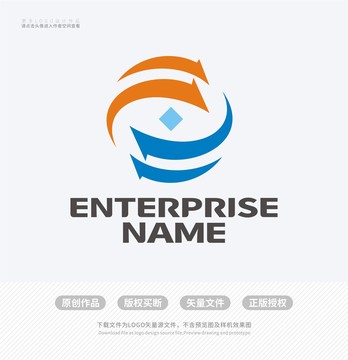 H字母公司LOGO标志设计