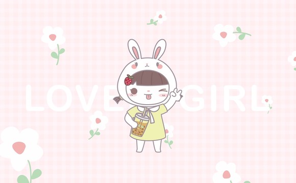簡(jiǎn)約小女孩