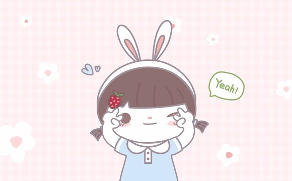 可愛小女孩