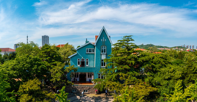 山东青岛八大关全景