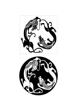 圓形傳統(tǒng)圖案