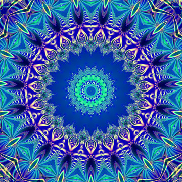 曼陀羅系列印花