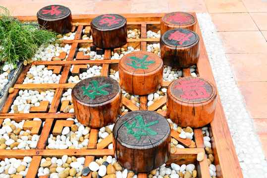 棋盘景观