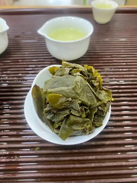 铁观音茶干特写