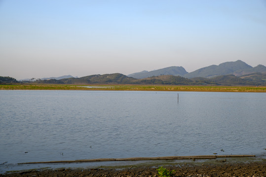 湖泊湖面水面自然风景