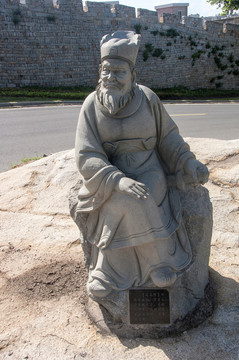司马师石雕像