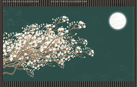 原創(chuàng)花鳥(niǎo)裝飾畫(huà)
