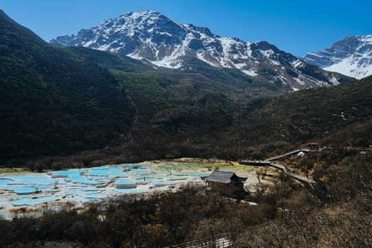 黄龙五彩池