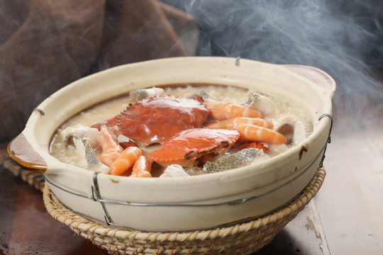 砂鍋海鮮粥