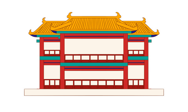 北京故宮古建筑免摳素材萬壽宮