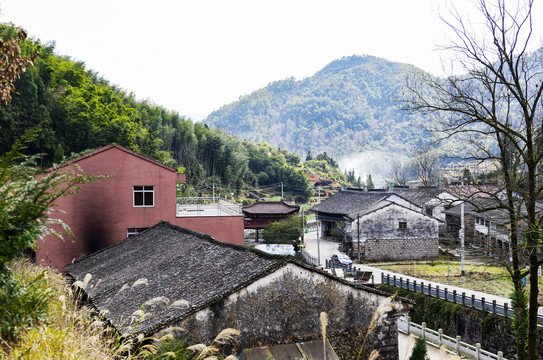 农村建筑风光