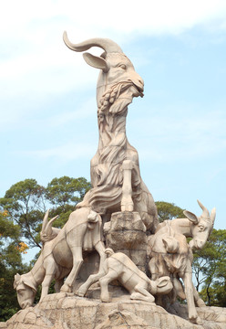 五羊雕塑