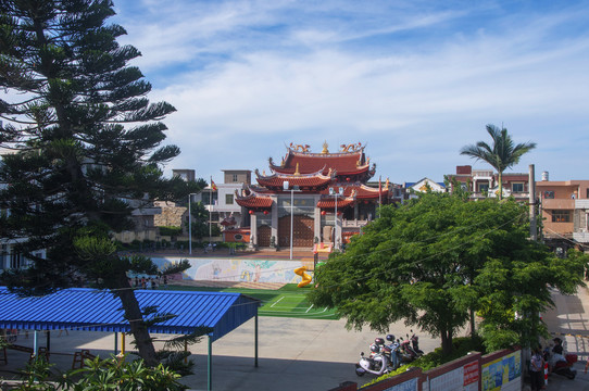 崇武古城香严寺风景