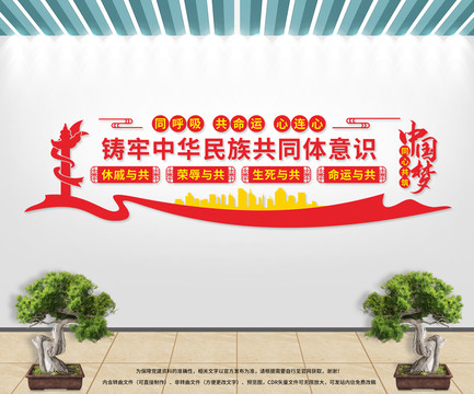 民族團(tuán)結(jié)文化墻