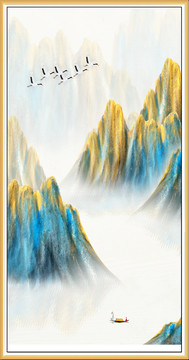 玄關山水畫