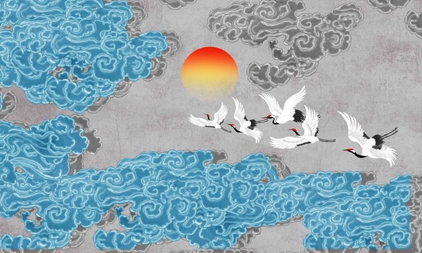 祥云裝飾畫