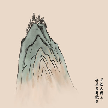 古典古風復古祥云壁紙