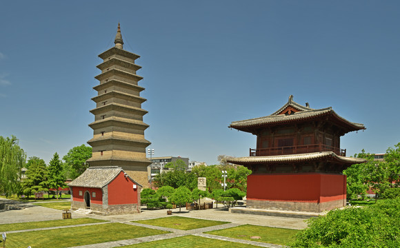 河北省石家庄正定县开元寺