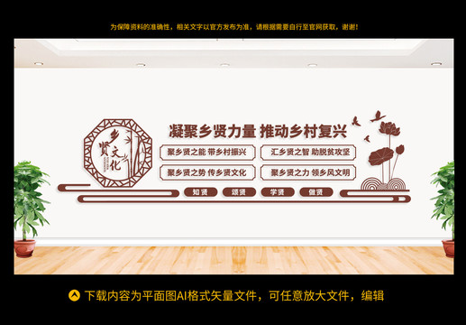 鄉(xiāng)賢文化墻