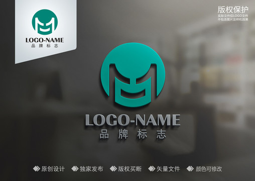 M字母標(biāo)志