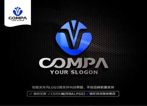 V字母LOGO