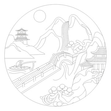 獨釣寒江雪