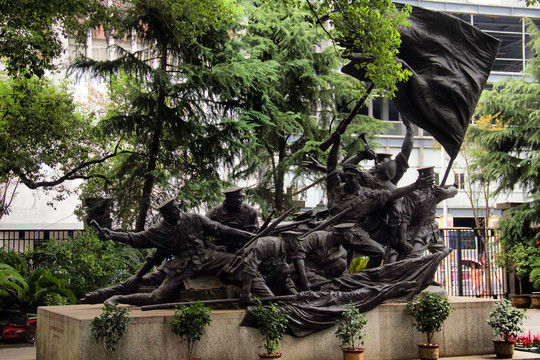 南昌起义纪念馆群雕