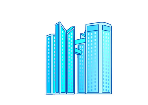 上海建筑免摳素材