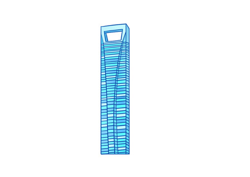 現(xiàn)代城市建筑免摳元素