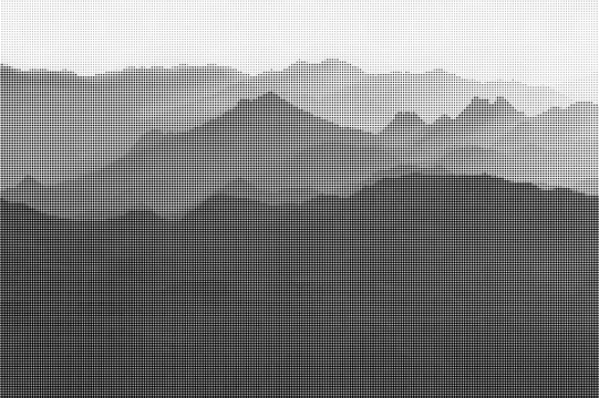 點(diǎn)狀山