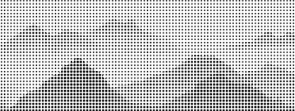 點狀山