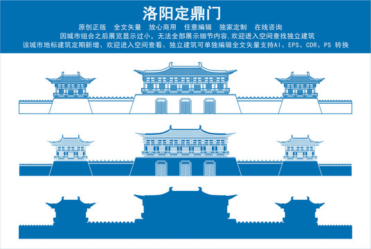洛陽定鼎門