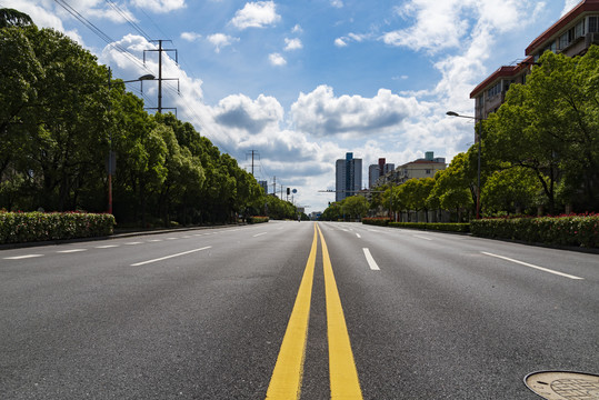 申城道路风景