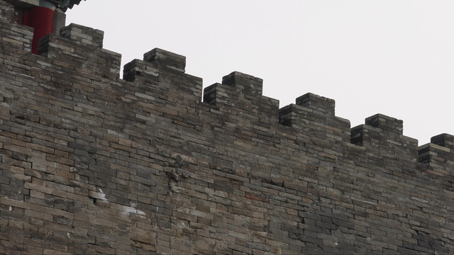 城墙高墙故宫宫殿古建筑