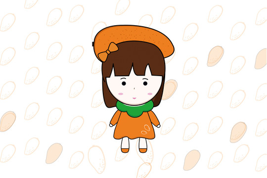 可愛女孩