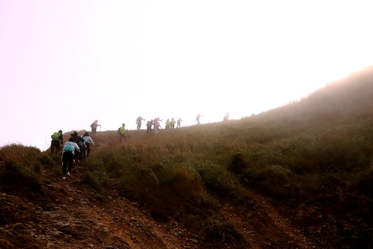 户外登山队