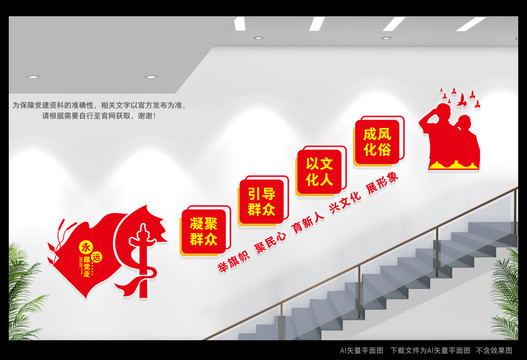 文明實(shí)踐樓道展板
