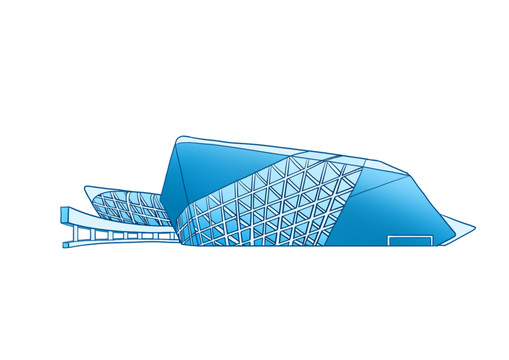 現(xiàn)代建筑廣州大劇院免摳