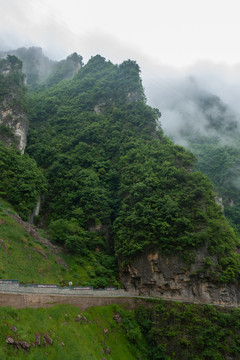 重庆巫山下庄美丽的自然风光