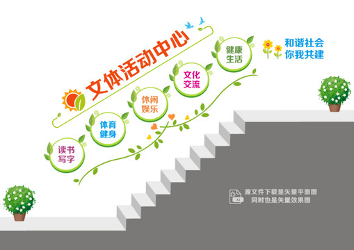 文體活動(dòng)中心樓道