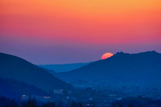 夕阳晚霞