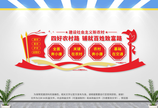 四好農(nóng)村路文化墻