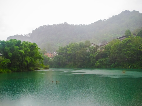 雨中平湖清音